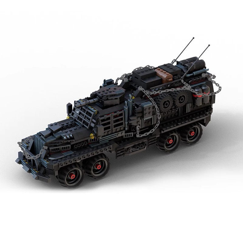 Post-Apocalyptic 8x8 Armored Truck Building Kit | LEGO-Compatible MOC - 2