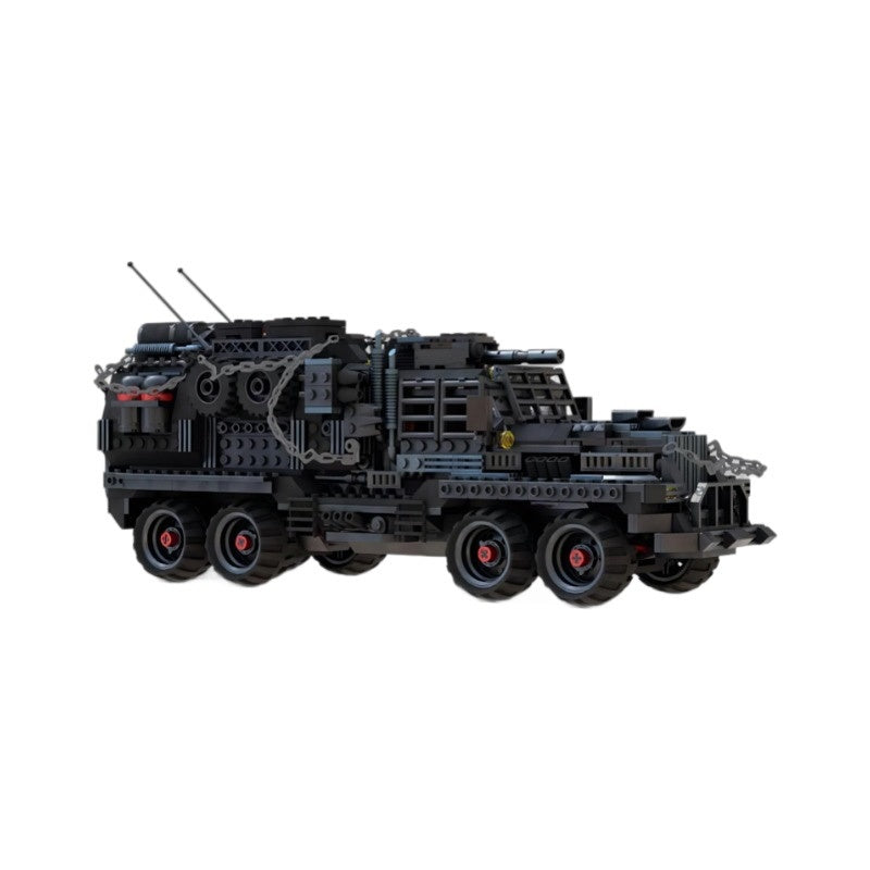 Post-Apocalyptic 8x8 Armored Truck Building Kit | LEGO-Compatible MOC - 5