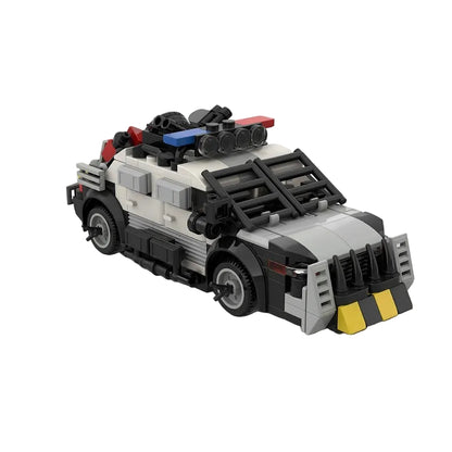 Post-Apocalyptic Armed Patrol Car MOC Building Kit - 1