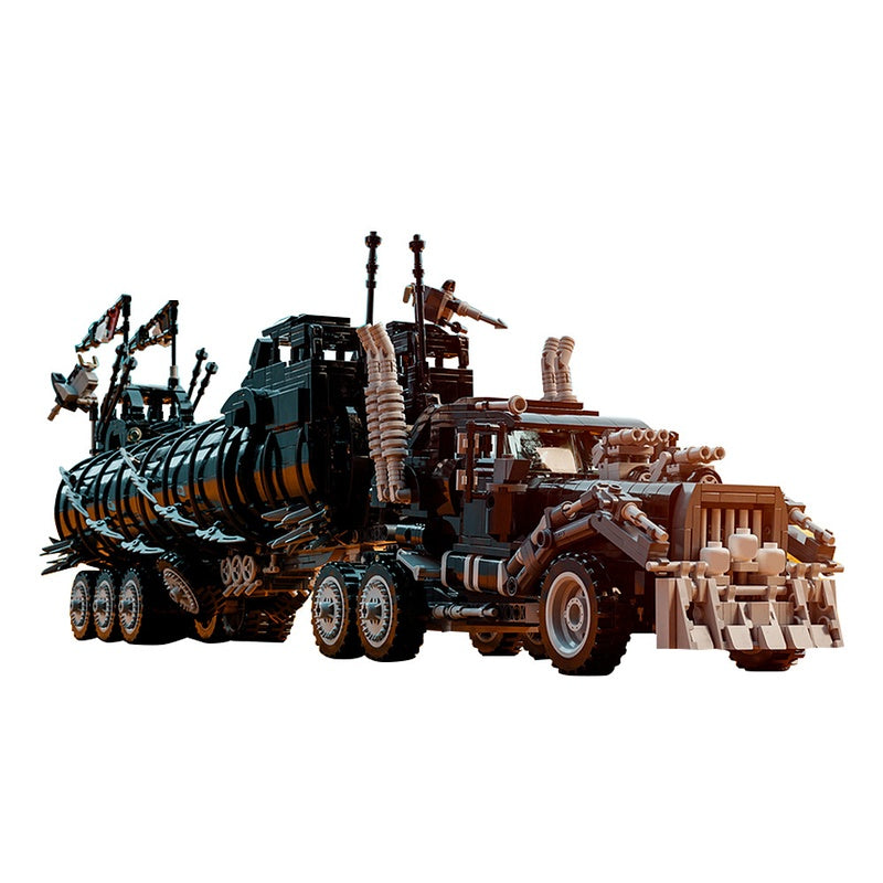 Post-Apocalyptic Armored Tanker Truck MOC Building Kit - 1
