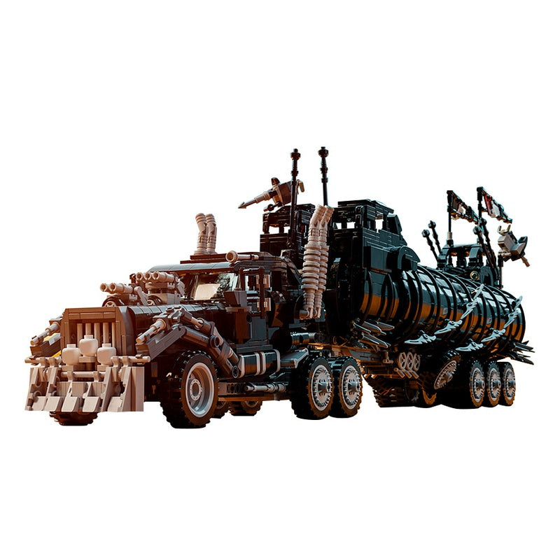 Post-Apocalyptic Armored Tanker Truck MOC Building Kit - 3