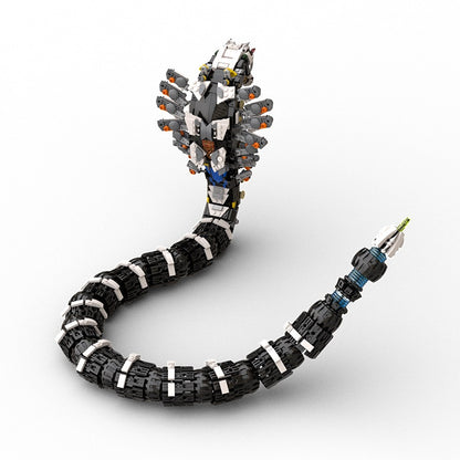 Post-Apocalyptic Cobra Snake Combat Machine Building Kit | LEGO-Compatible MOC - 6