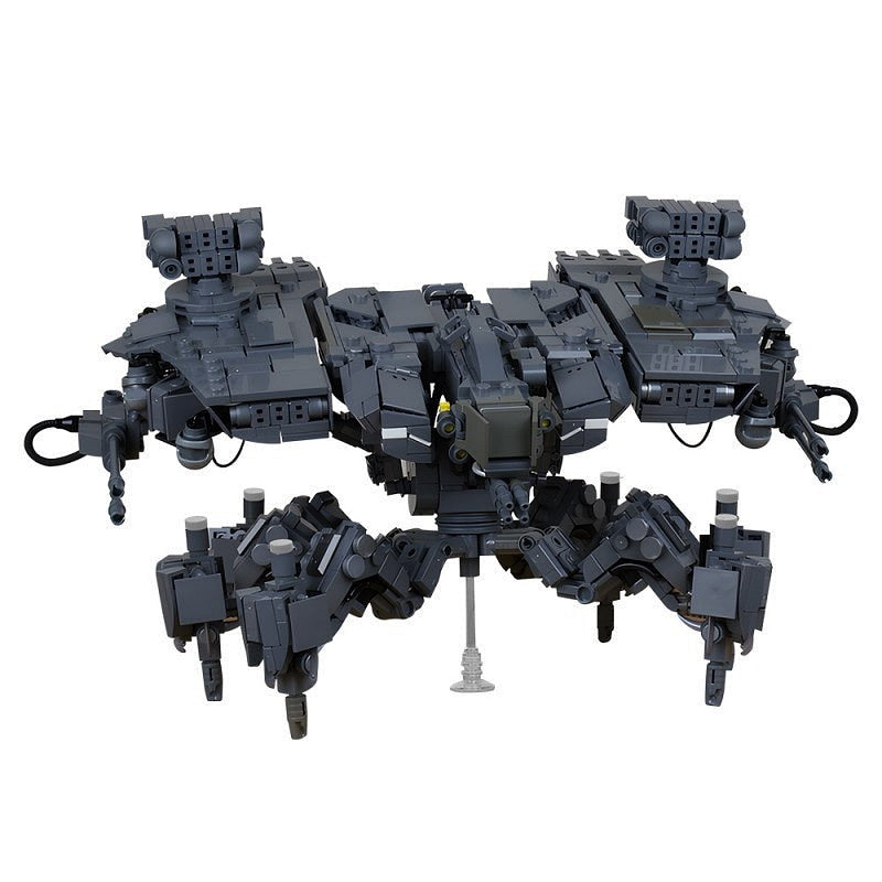 Post-Apocalyptic Heavy Firepower Machine MOC Building Kit - 1
