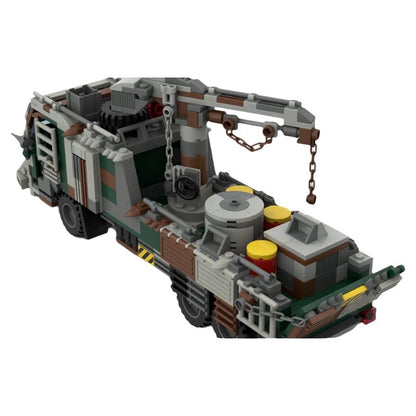 Post-Apocalyptic Heavy Transporter Truck MOC Building Kit - 2