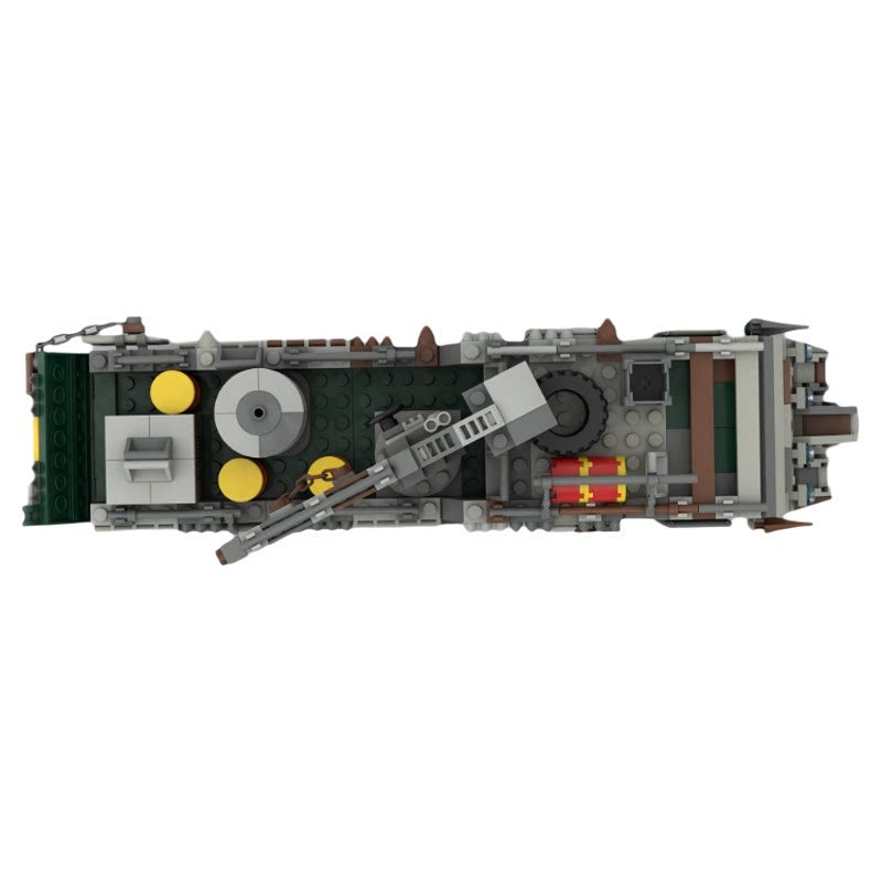 Post-Apocalyptic Heavy Transporter Truck MOC Building Kit - 4