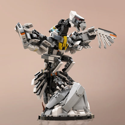 Post-Apocalyptic Mechanical Storm Bird Building Kit | LEGO-Compatible MOC - 3