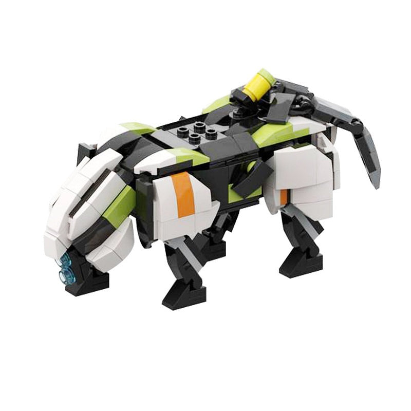 Post-Apocalyptic Mechanical Strider MOC Mecha Building Kit - 3