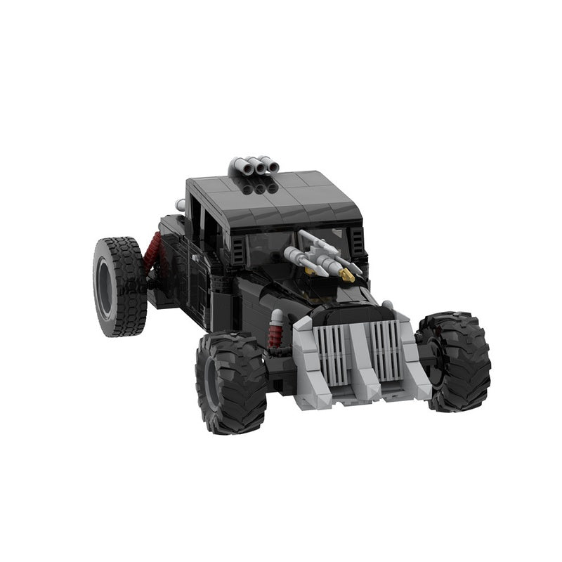 Post-Apocalyptic Off-Road Hot Rod MOC Building Kit - 1