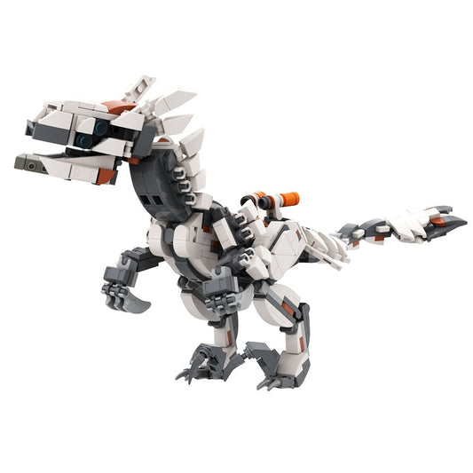 Post-Apocalyptic Raptor Mecha Building Kit | LEGO-Compatible MOC - 2