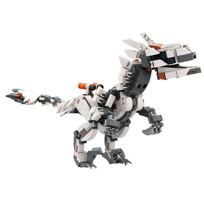 Post-Apocalyptic Raptor Mecha MOC Dinosaur Building Kit - 2
