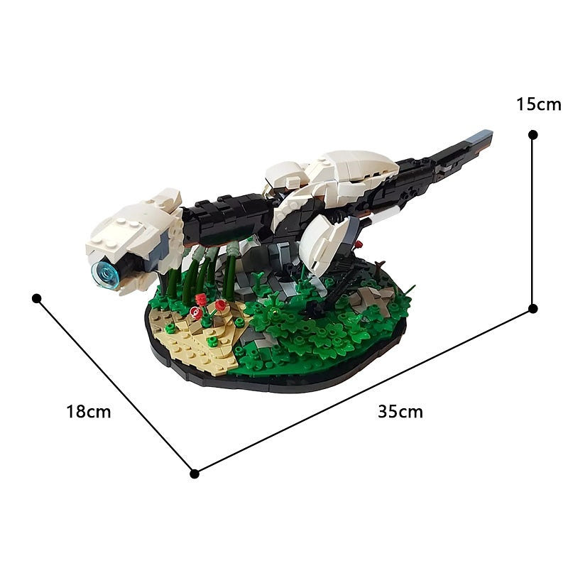 Post-Apocalyptic Recon Robot Building Kit | LEGO-Compatible MOC - 3