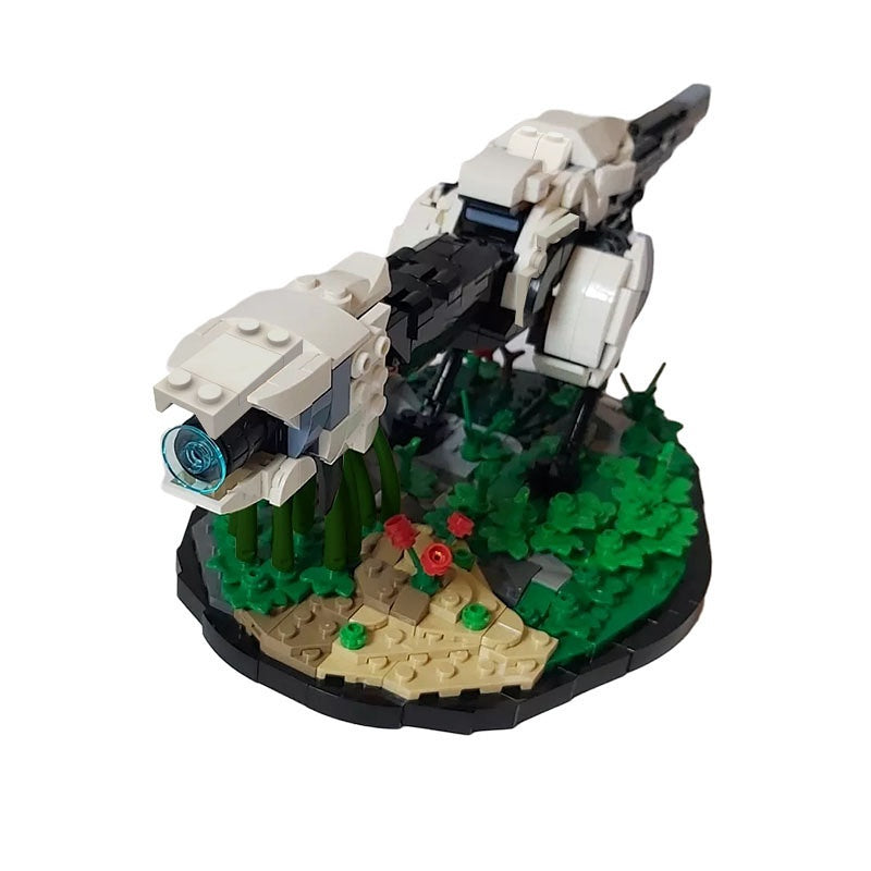 Post-Apocalyptic Recon Robot Building Kit | LEGO-Compatible MOC - 4