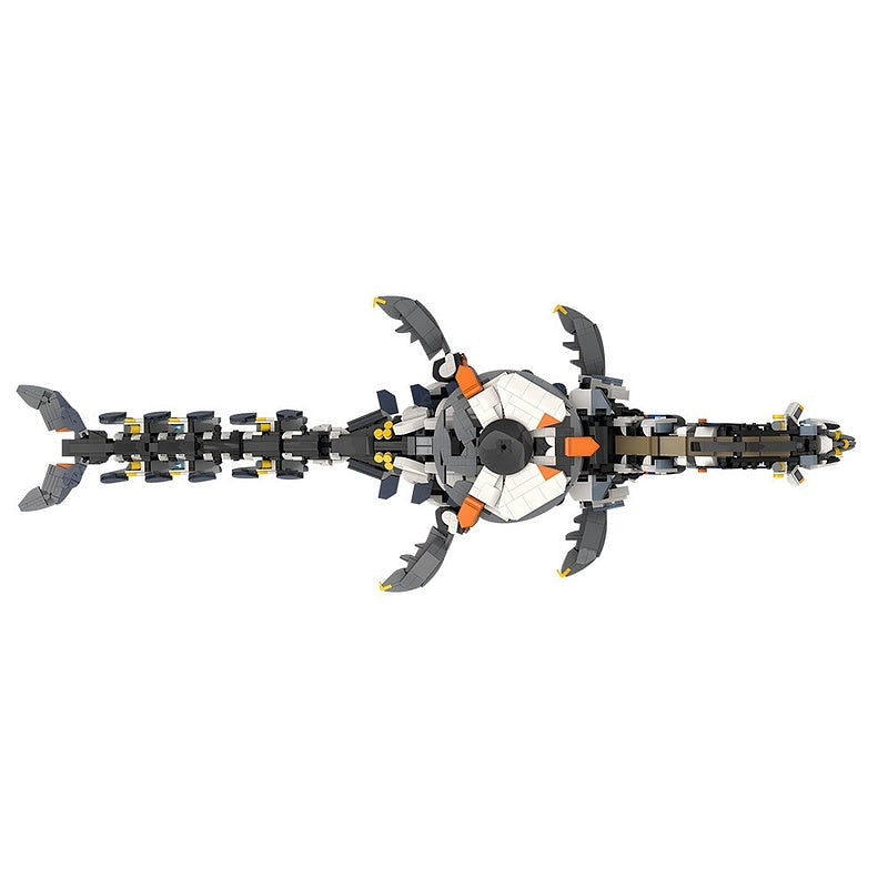 Post-Apocalyptic Sea Monster Machine MOC Building Kit - 2