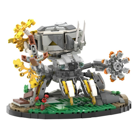 Post-Apocalyptic Shellwalker Robot Building Kit | LEGO-Compatible MOC - 6
