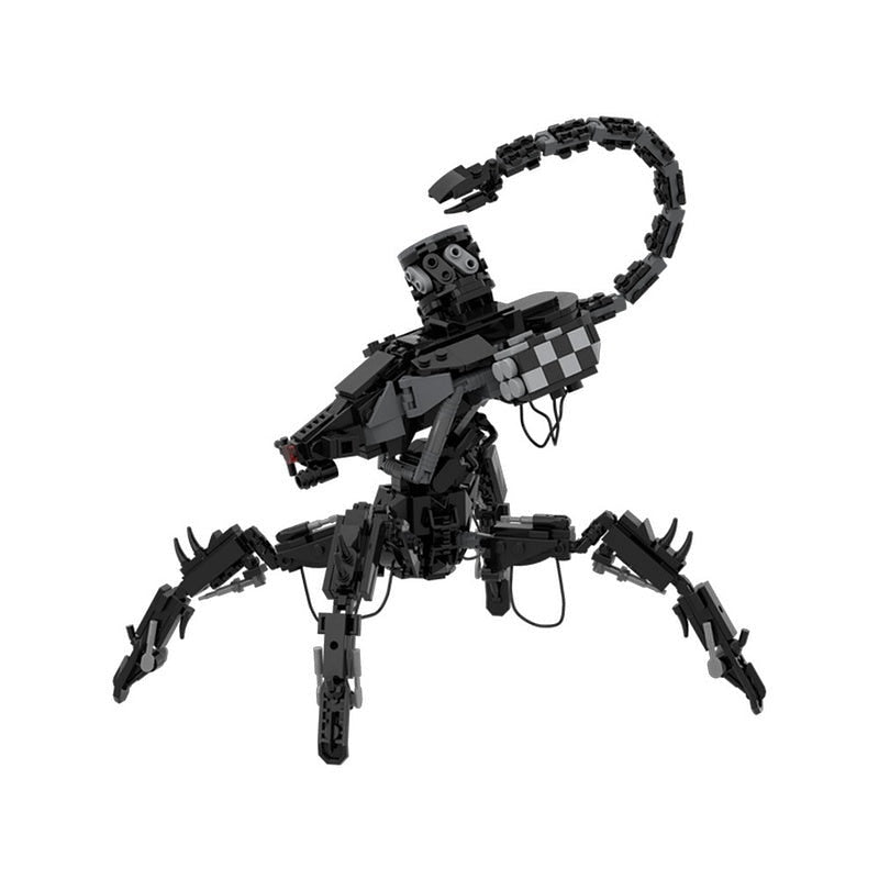 Post-Apocalyptic Spider Combat Robot MOC Building Kit - 2