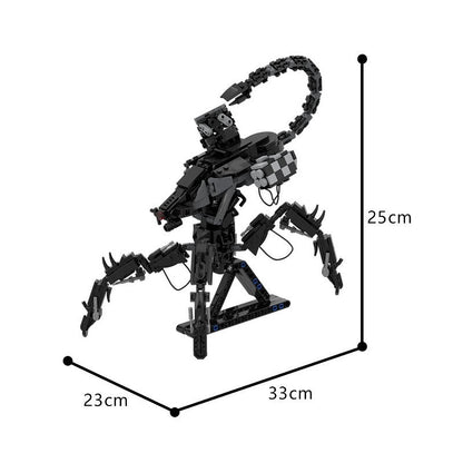 Post-Apocalyptic Spider Combat Robot MOC Building Kit - 3