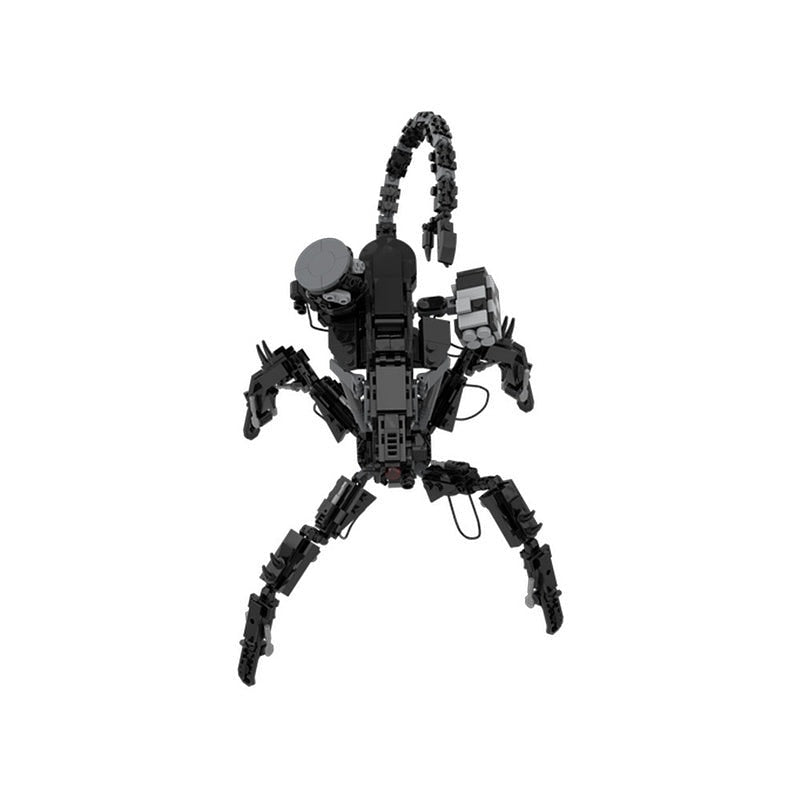 Post-Apocalyptic Spider Combat Robot MOC Building Kit - 5