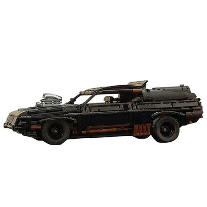 Post-Apocalyptic V8 Interceptor Car Building Kit | LEGO-Compatible MOC - 4