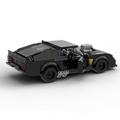 Post-Apocalyptic V8 Interceptor Muscle Car Building Kit | LEGO-Compatible MOC - 2