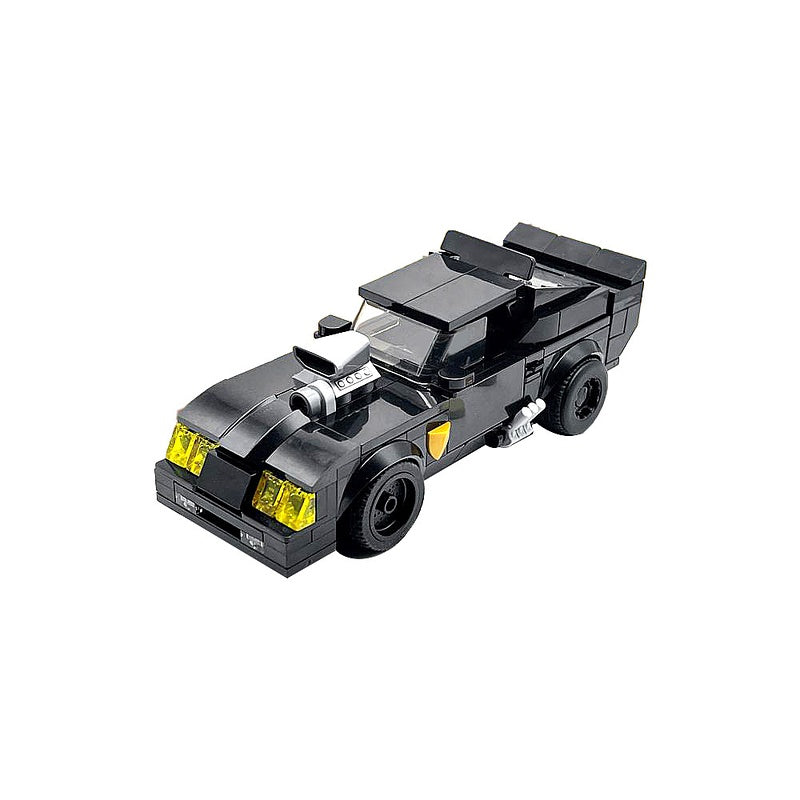 Post-Apocalyptic V8 Interceptor Muscle Car Building Kit | LEGO-Compatible MOC - 5