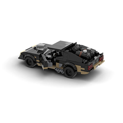 Post-Apocalyptic V8 Interceptor Muscle Car Building Kit | LEGO-Compatible MOC - 5