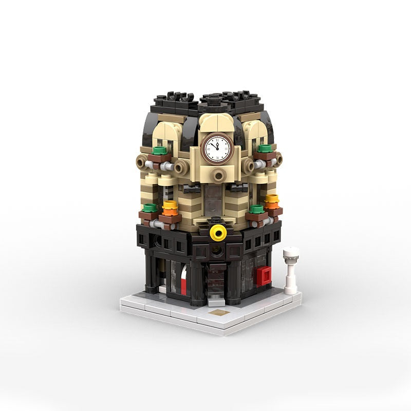 Post Office Corner Modular Building Kit | LEGO-Compatible MOC - 4