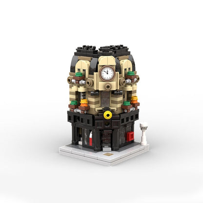 Post Office Corner Modular Building Kit | LEGO-Compatible MOC - 4