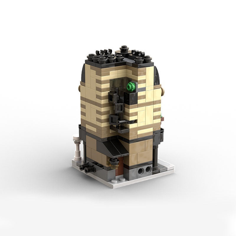 Post Office Corner Modular Building Kit | LEGO-Compatible MOC - 5