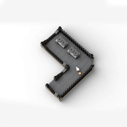 Post Office Corner Modular Building Kit | LEGO-Compatible MOC - 7