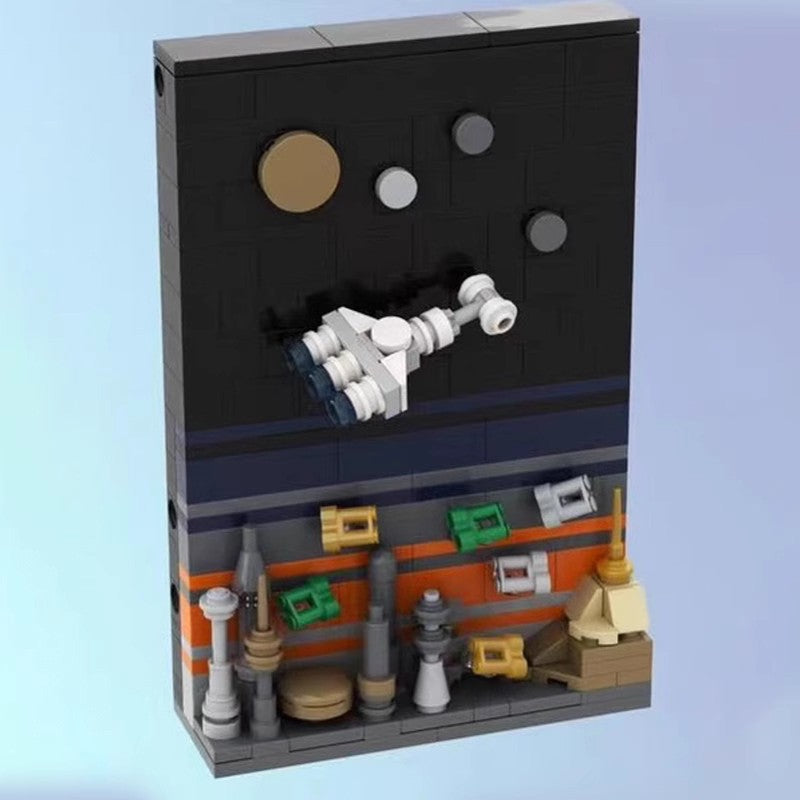 postcard from coruscant building set | star wars | moc-149285 - 1