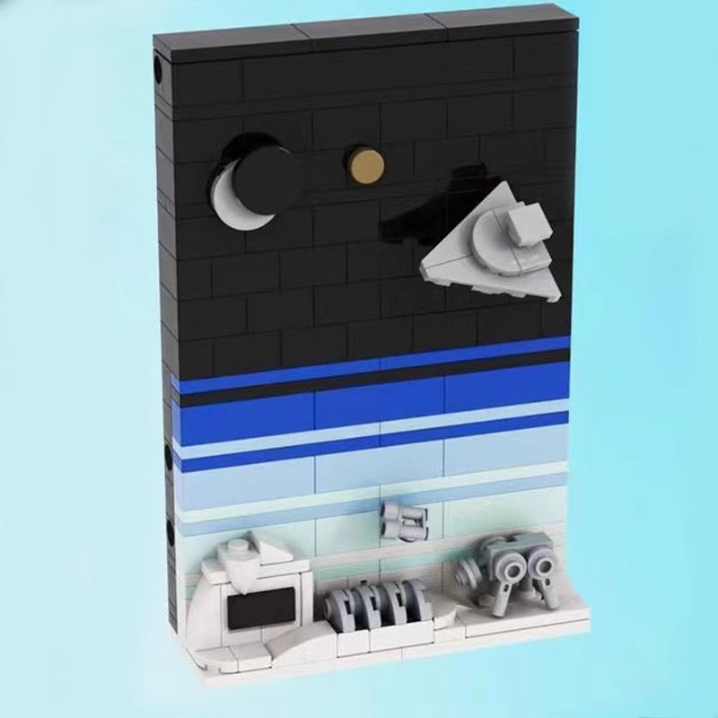 postcard from hoth building set | star wars | moc-149766 - 1