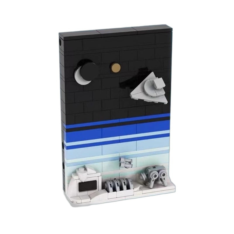 postcard from hoth building set | star wars | moc-149766 - 2