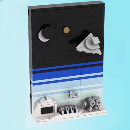 postcard from hoth building set | star wars | moc-149766 - 3