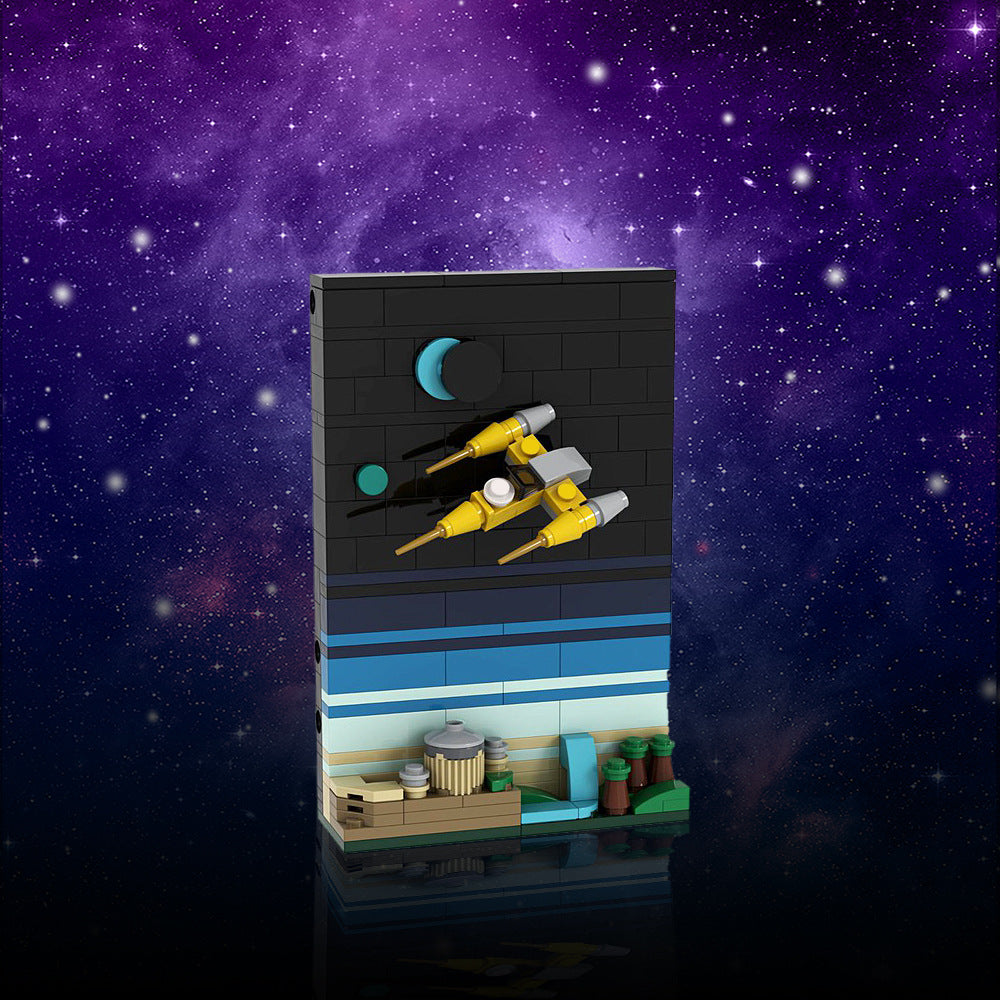 postcard from naboo building set | star wars | moc-149181 - 1