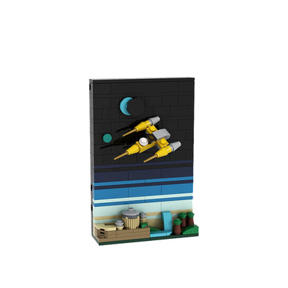 postcard from naboo building set | star wars | moc-149181 - 4