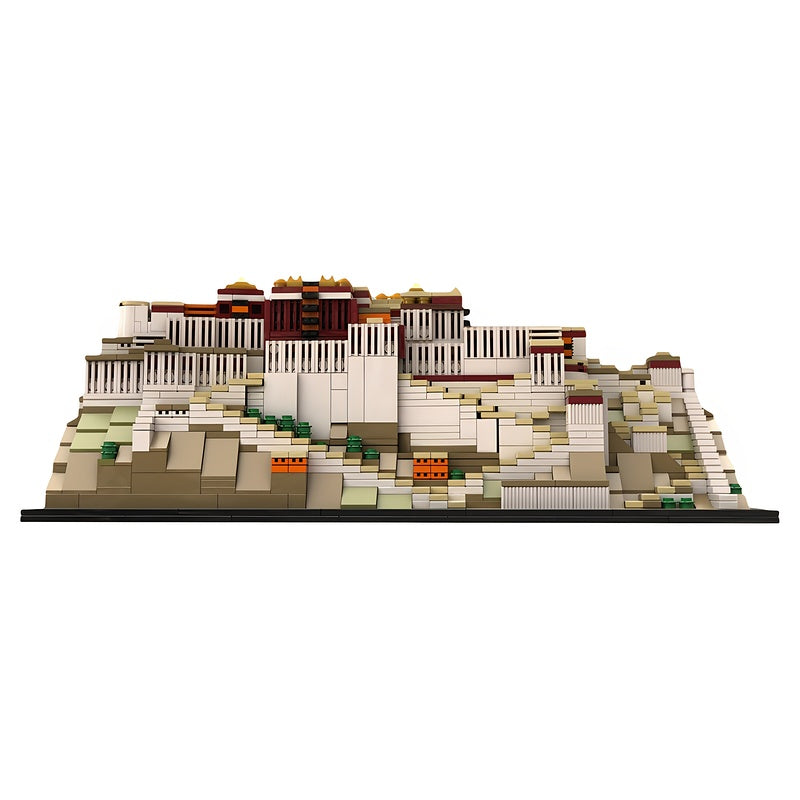 Potala Palace Lhasa Tibetan Architecture MOC Building Kit - 3