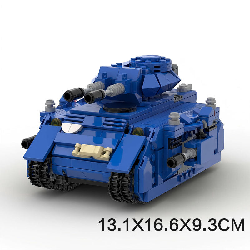 predator tank building set | warhammer 40k | moc-175617 - 6