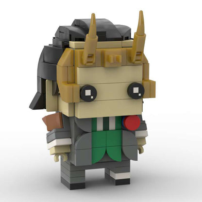 president loki brickheadz moc set | loki | lego-compatible - 2