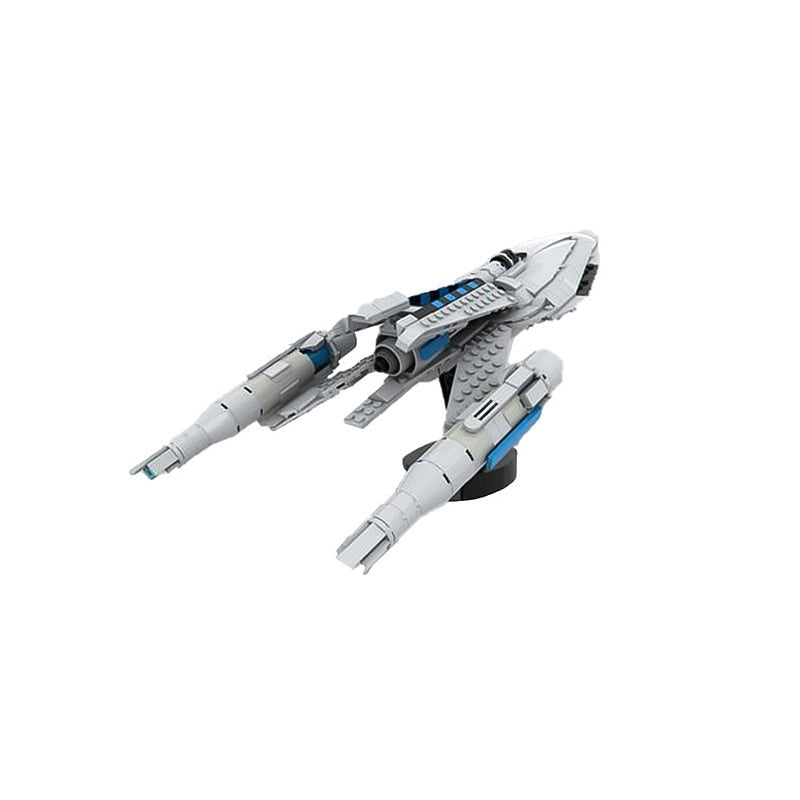 Proto-Drive Exploration Starship MOC Building Kit - 2