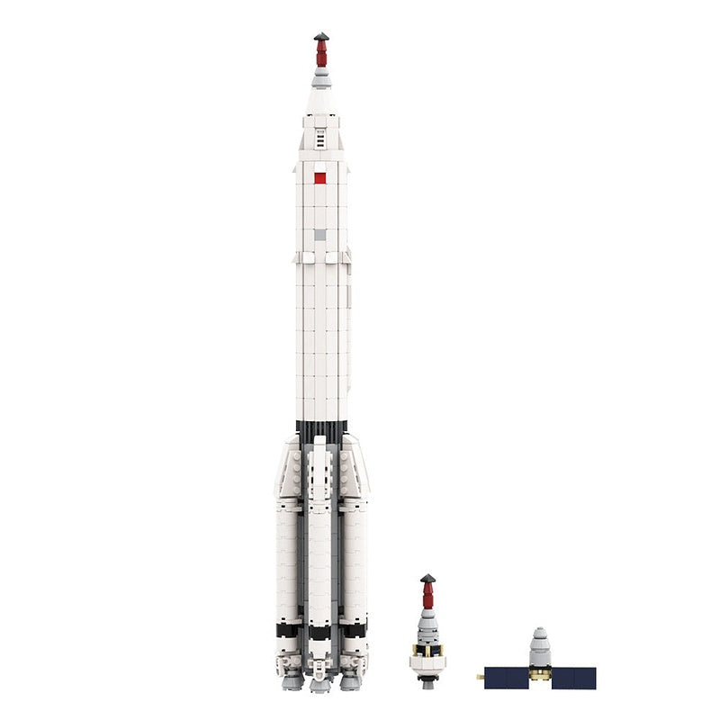 Proton K LK-1 Spacecraft MOC Building Kit | Circumlunar Rocket Model - 2