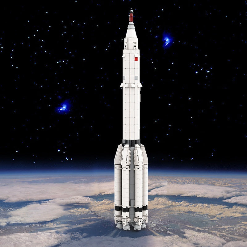 Proton K LK-1 Spacecraft MOC Building Kit | Circumlunar Rocket Model - 3