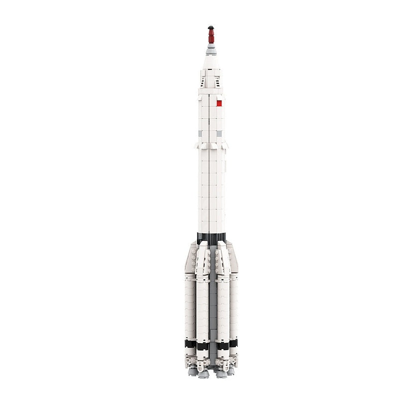 Proton K LK-1 Spacecraft MOC Building Kit | Circumlunar Rocket Model - 4