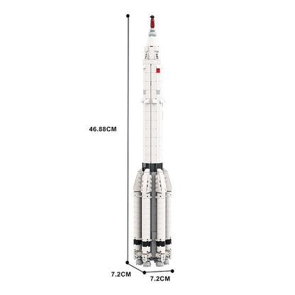 Proton K LK-1 Spacecraft MOC Building Kit | Circumlunar Rocket Model - 5