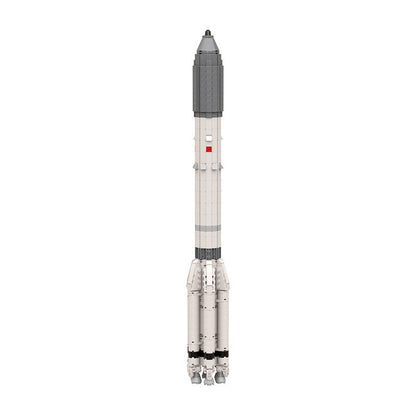 Proton M Rocket MOC Building Kit | 1:110 Scale Space Launch Vehicle Model - 2