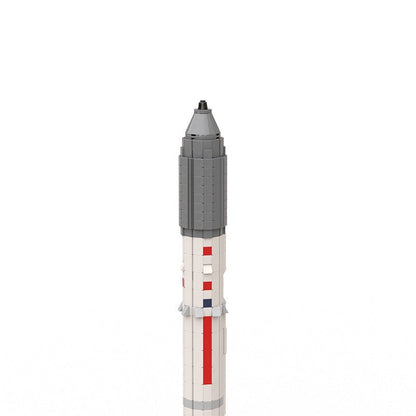 Proton M Rocket MOC Building Kit | 1:110 Scale Space Launch Vehicle Model - 5