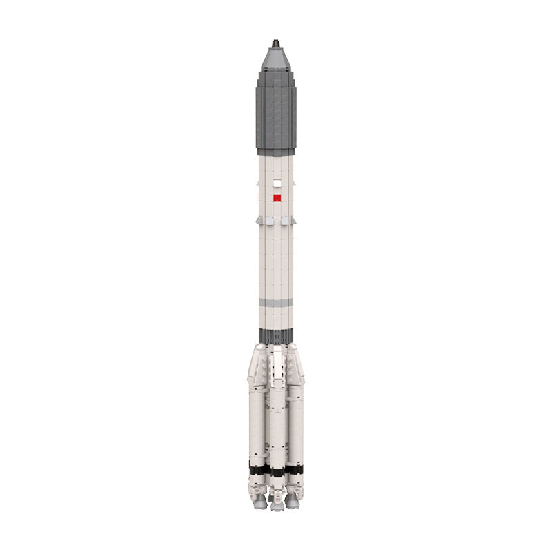 Proton M Saturn V Scale Building Kit | 1:110 Scale | LEGO-Compatible MOC - 2