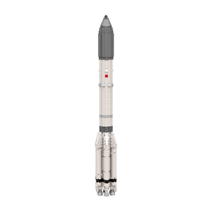 Proton M Saturn V Scale Building Kit | 1:110 Scale | LEGO-Compatible MOC - 2