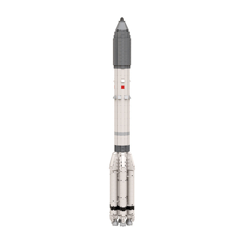 Proton M Saturn V Scale Building Kit | 1:110 Scale | LEGO-Compatible MOC - 3