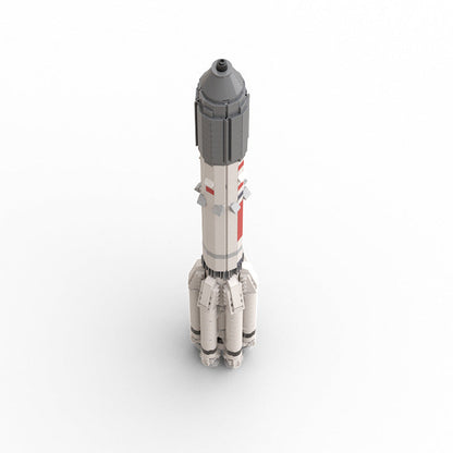 Proton M Saturn V Scale Building Kit | 1:110 Scale | LEGO-Compatible MOC - 4