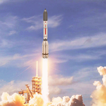 Proton M Saturn V Scale Building Kit | 1:110 Scale | LEGO-Compatible MOC - 7